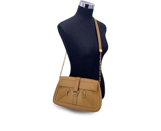 GUCCI Borsa a Tracolla in Pelle Col. Beige S