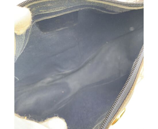 GUCCI Borsa a Tracolla Vintage in Tela Col. Blu M