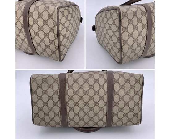GUCCI Borsa a Mano Vintage in Tela Col. Beige Boston M