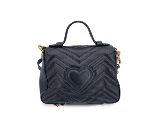 GUCCI Borsa a Tracolla in Pelle Col. Nero Marmont S
