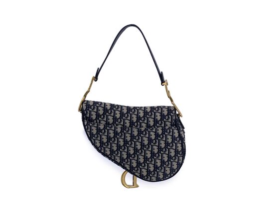 DIOR Borsa a Tracolla in Col. Blu Saddle S