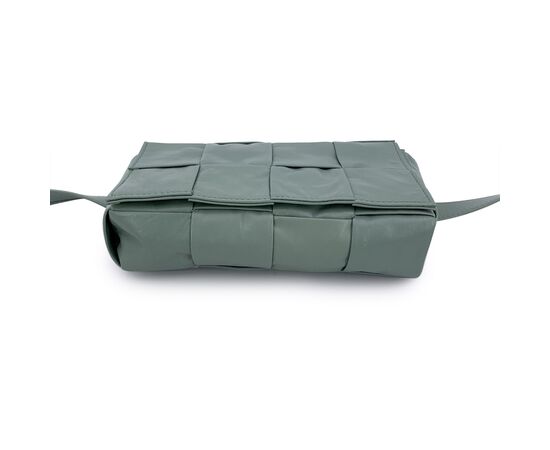 BOTTEGA VENETA Borsa a Tracolla in Pelle Col. Verde Cassette S