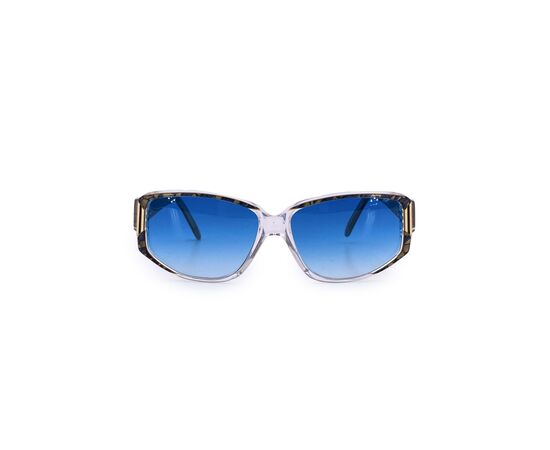 GIVENCHY Occhiali da Sole Vintage in Acetato Col. Blu