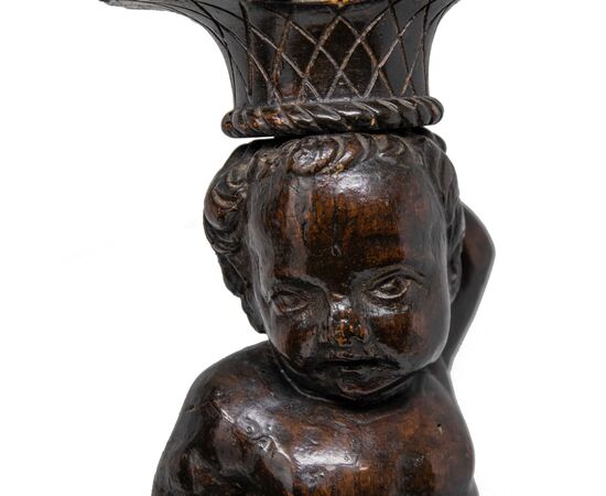 17th century, Putti candle holders