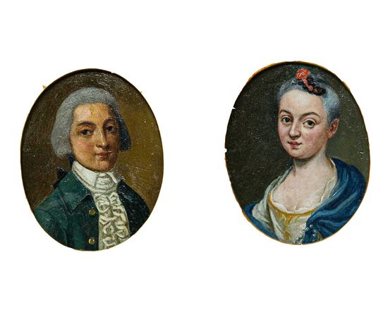 18th century, Neapolitan School, Portraits