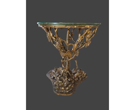 Genoese gilded center table