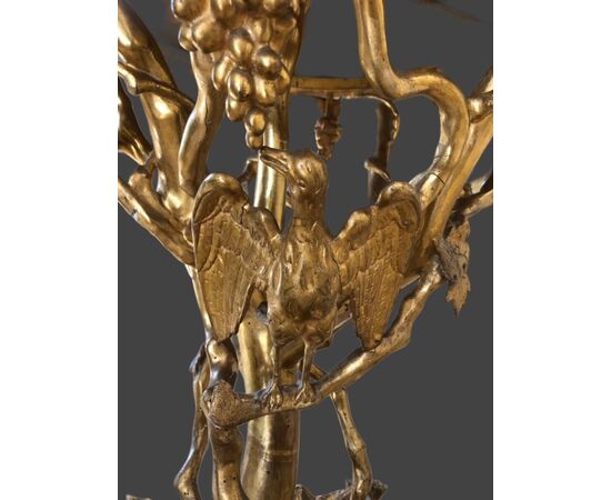 Genoese gilded center table