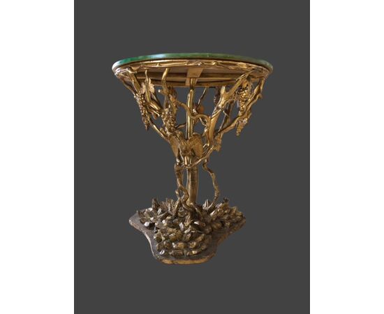 Genoese gilded center table