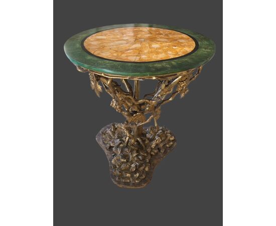 Genoese gilded center table