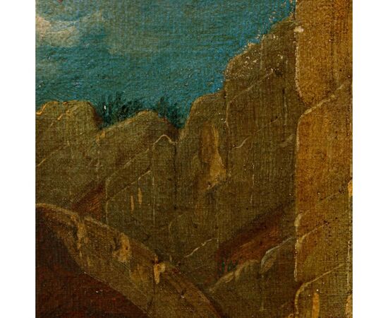 17th-18th century, Architecture with martyrdom scene