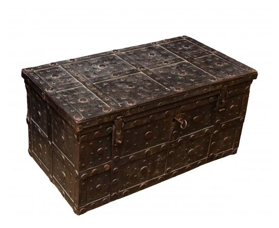 18th century, studded chest