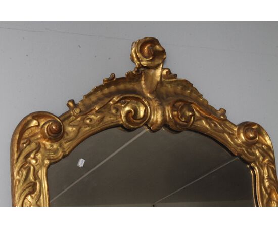 Antica coppia di specchiere Luigi XVI 1750 oro zecchino. Mis 124 x cm 70