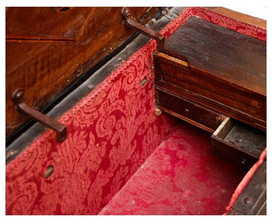 18th century, studded chest