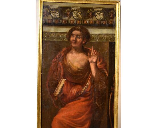 Allegory of Time Pointing to Truth, Giacomo Stella (Brescia 1545 - Rome 1630)