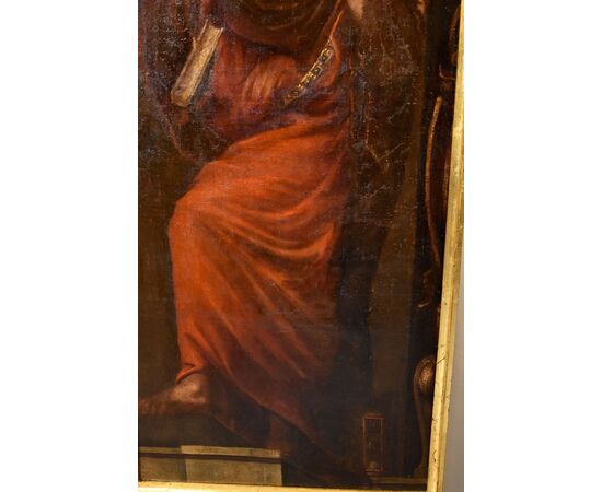 Allegory of Time Pointing to Truth, Giacomo Stella (Brescia 1545 - Rome 1630)