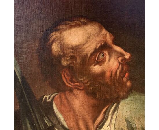 Giambattista Piazzetta (Venezia 1683 - Venezia 1754) cerchia di - San Tommaso.