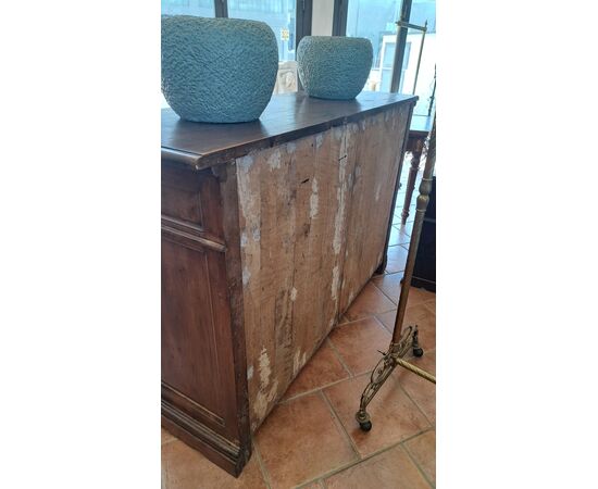 19th-century poplar sideboard