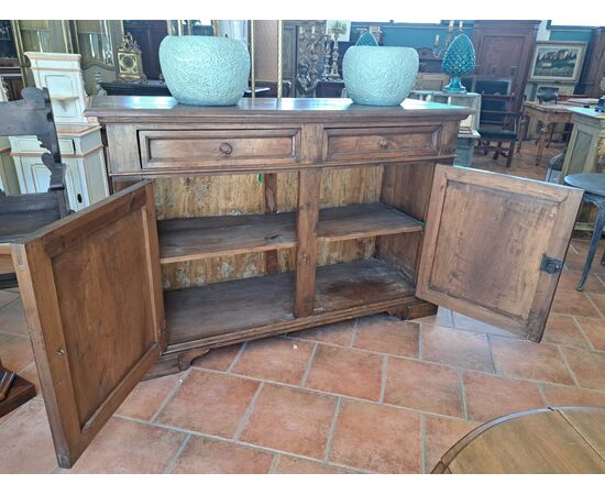 19th-century poplar sideboard