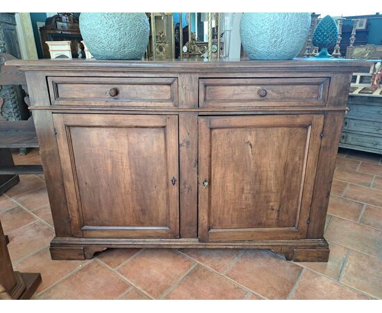 19th-century poplar sideboard