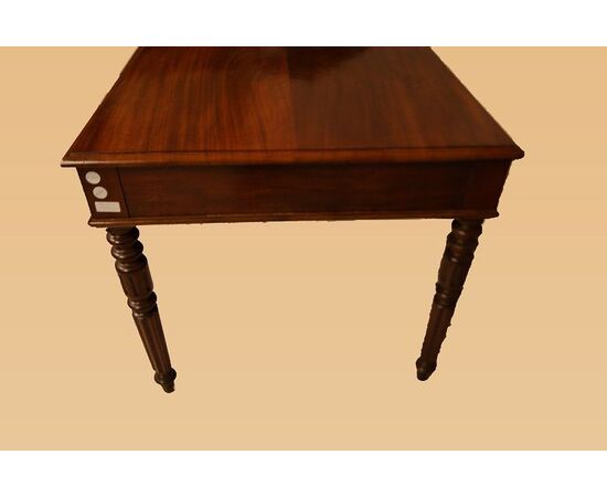 Antique Louis Philippe mahogany desk from the 1800s