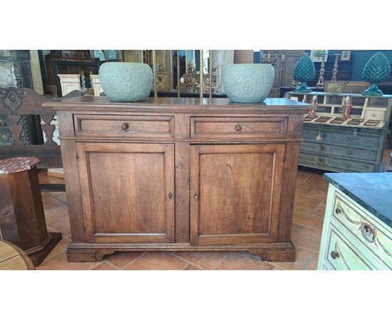 19th-century poplar sideboard