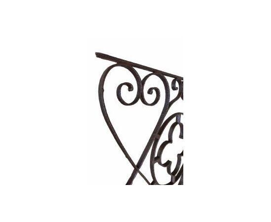 Inferriata in ferro forgiato fine XVII secolo