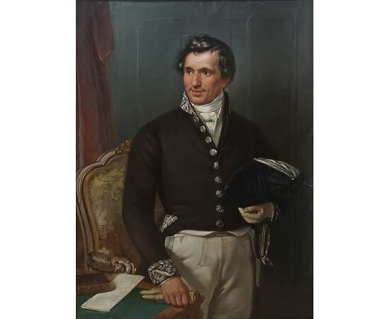 PORTRAIT OF A GENTLEMAN IN UNIFORM, EARLY 19TH CENTURY