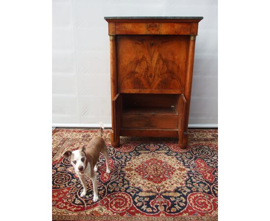 Walnut secretaire, Empire style, early 19th century, France