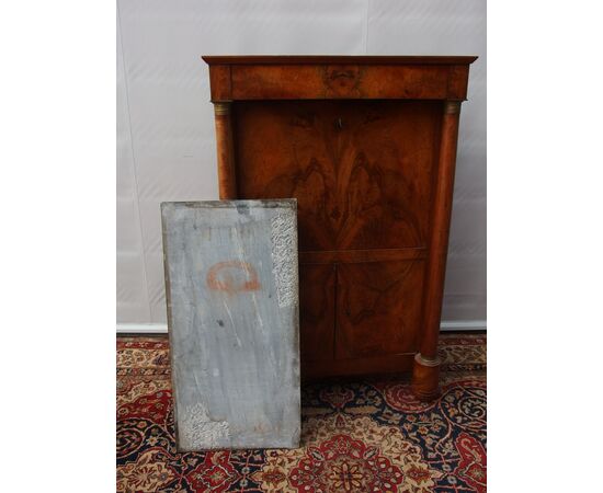 Walnut secretaire, Empire style, early 19th century, France