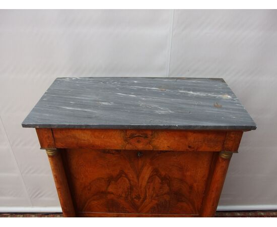 Walnut secretaire, Empire style, early 19th century, France