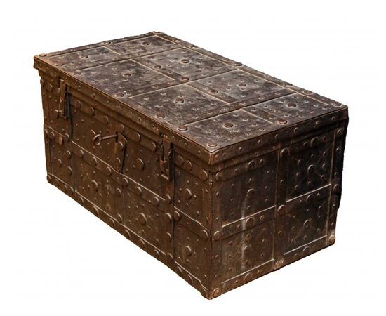 18th century, studded chest