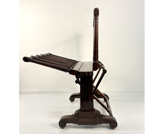 Rosewood magazine rack, England, 19th century