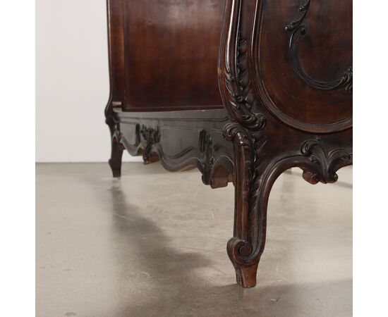 Pair of Baroque Style Beds, Italy, Early 20th Century