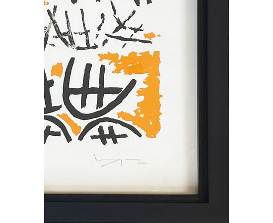 "Opale 4" - Lithograph by Giuseppe Capogrossi (1900-1972)