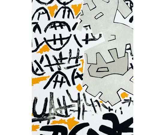 "Opale 4" - Lithograph by Giuseppe Capogrossi (1900-1972)