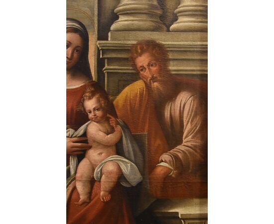 Madonna and Child with Saint Joseph, Benvenuto Tisi il Garofalo (1476 - 1559)