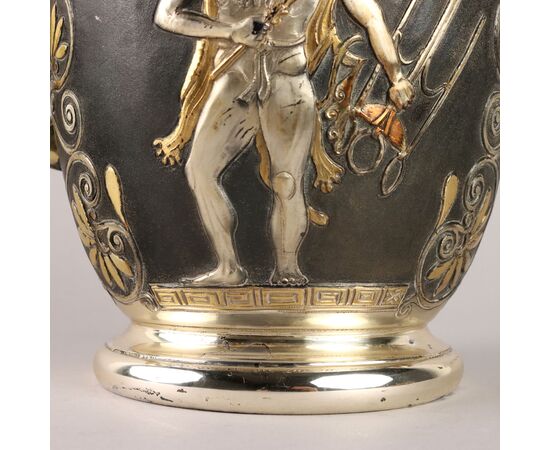 Secchiello in Argento Le Argenterie di Milano di Fiorentini Guido Italia Metà '900 ca.
