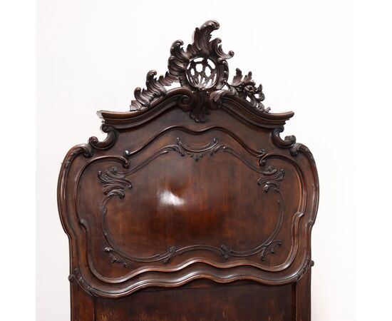 Pair of Baroque Style Beds, Italy, Early 20th Century