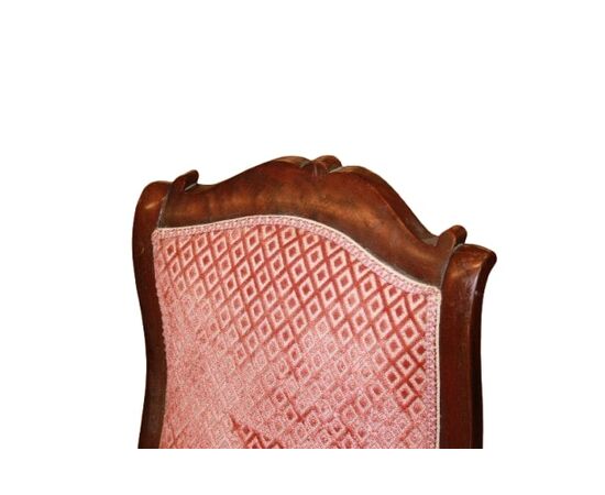 Set of 6 mahogany Directoire chairs