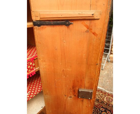 LACQUERED TWO-DOOR CABINET-CUPBOARD EARLY 1800S TYROLEAN ORIGIN cm L115xP45xH159