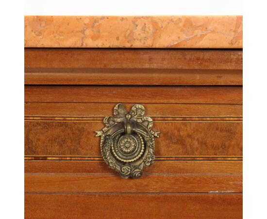 Pair of Neoclassical Style Bedside Tables, Italy, Early 20th Century