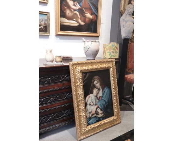 Flemish Painter: Madonna and Child, late 17th century