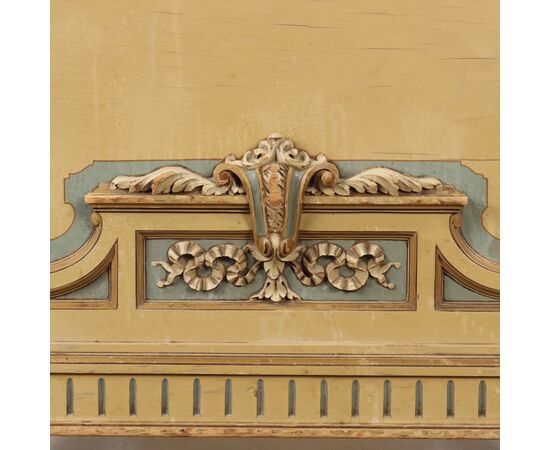 Neoclassical Style Bed, Italy, Early 20th Century
