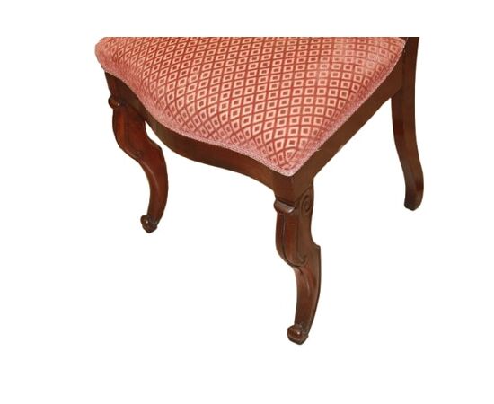 Set of 6 mahogany Directoire chairs