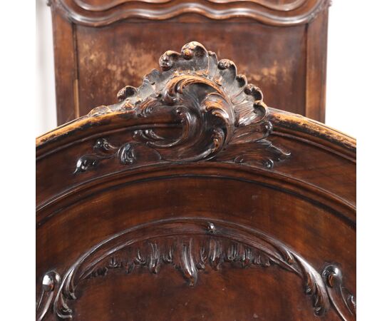 Pair of Baroque Style Beds, Italy, Early 20th Century
