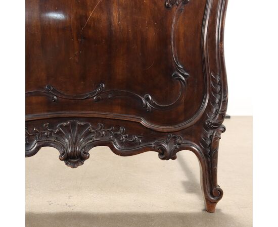 Pair of Baroque Style Beds, Italy, Early 20th Century