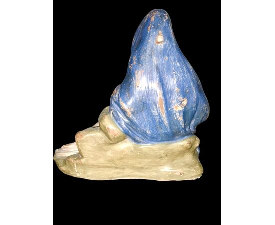 Polychrome terracotta sculpture depicting the Pietà, Bolognese area.