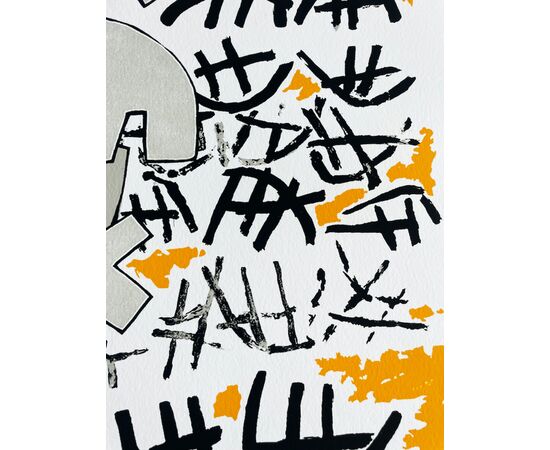 "Opale 4" - Lithograph by Giuseppe Capogrossi (1900-1972)