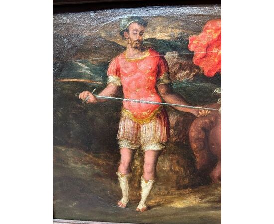 Oil painting on panel (Tuscan Master)