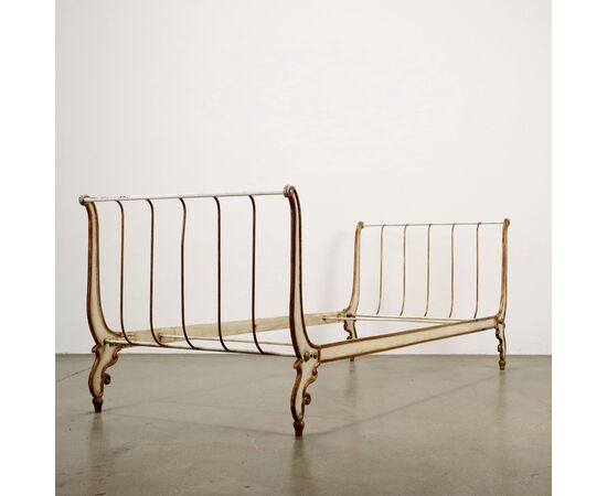 Louis Philippe style bed, Italy, mid-19th century